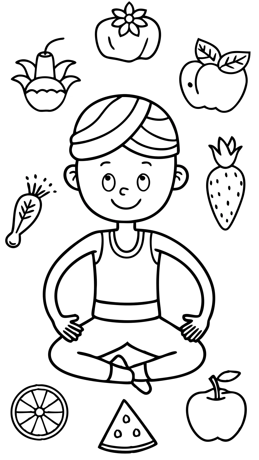 health coloring pages